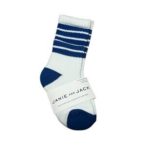 Janie & Jack Baby Boys Socks 1 Pair sz 12-24 Months Blue